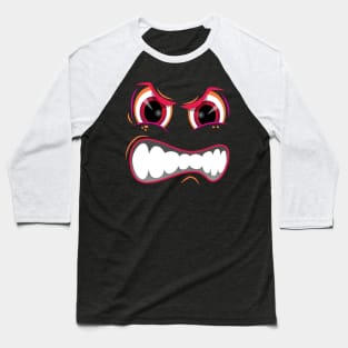 Angry Face Rd Baseball T-Shirt